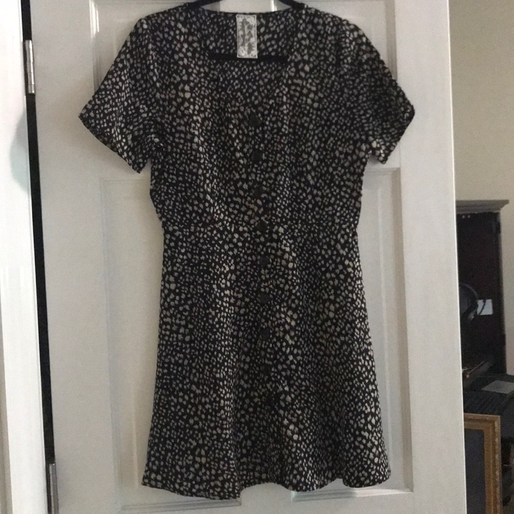 NWOT Bloomingdales Mini Button Front Dress